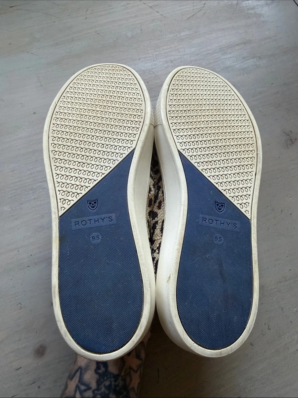 Rothy’s The Original Slip On Sneakers Size 9.5